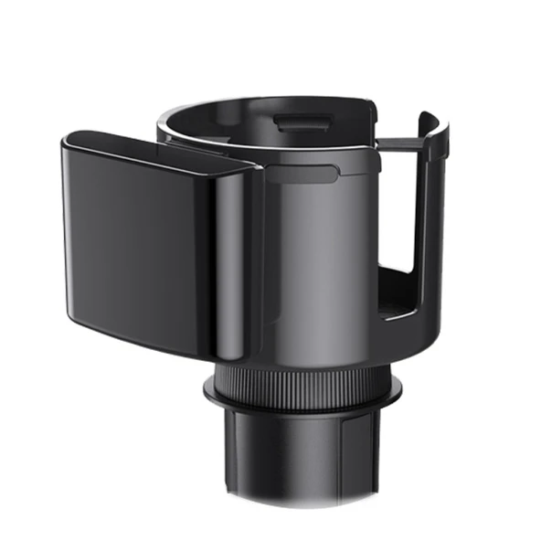 2in1 Ayarlanabilir Araç İçi Bardak ve Telefon Tutucu (Siyah)