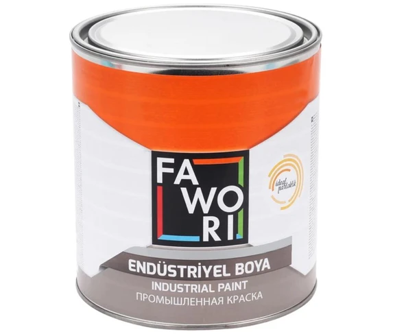 Fawori Endüstriyel Makine Gri Boya 2,5  Kg - 1