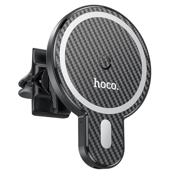 Hoco CA85 15 W Kablosuz Hızlı Şarj Telefon Tutucu (Siyah)