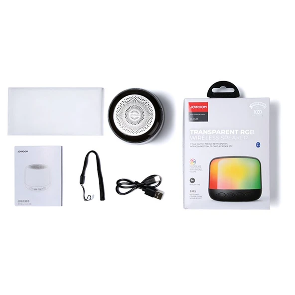 JOYROOM JR-ML03 RGB Işıklı Kablosuz Bluetooth Hoparlör - Speaker - 5