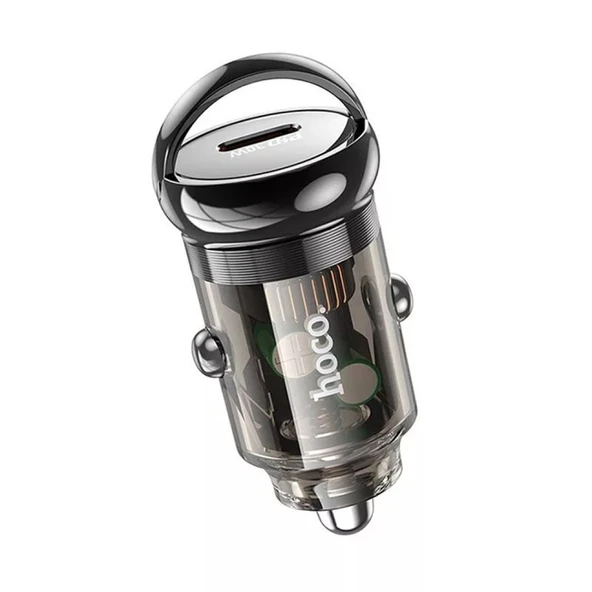 Hoco Z53 Sight 30 W Hızlı Araç Şarj Aleti (Siyah) - 5