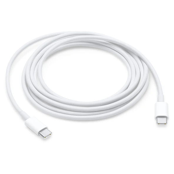 Apple MLL82ZM/A 96W Plastik 100 Cm Type-C To Type-C Şarj ve Data Kablosu (Beyaz) - 2