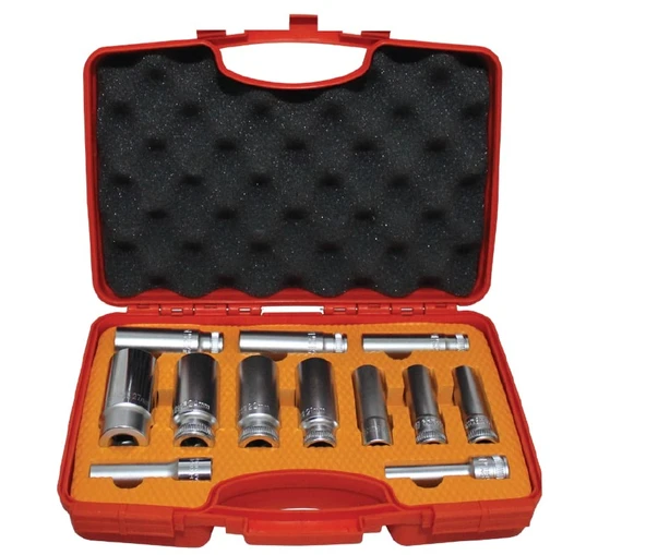 Rico 007-RC1212SD 12PC 1/2” Uzun Lokma Seti 6 Köşe
