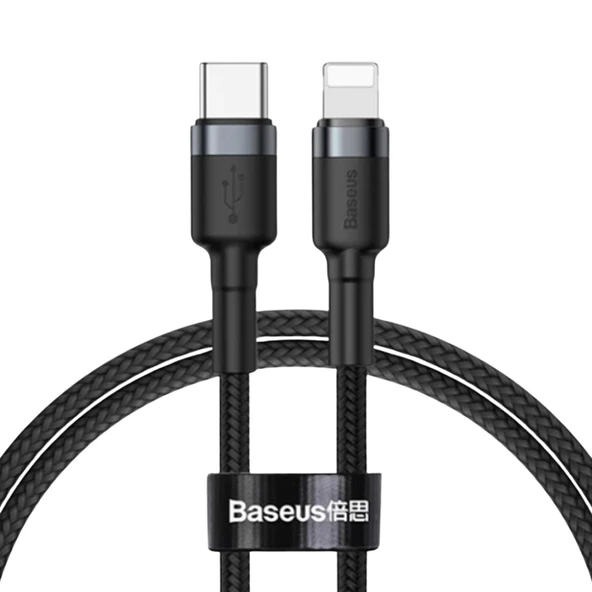 Baseus Mvp İPhone İçin Mobil Oyuncu Usb Şarj Kablosu 1 Metre (Siyah) - 3