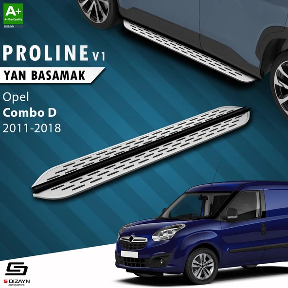 S-Dizayn Opel Combo D OEM Still Pro V1 Aluminyum Yan Basamak 193 Cm 2011-2015 ürün görseli