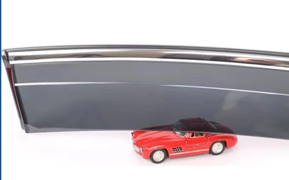 Mg Zs Uyumlu -2017 Kromlu Cam Rüzgarlığı 4Lü Parça - Resim 4