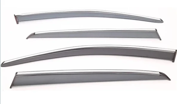 Volkswagen Jetta 2010-2017 Kromlu Cam Rüzgarlığı - Resim 4