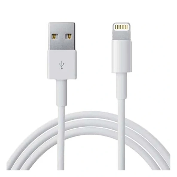 Apple Plastik 200 Cm Lightning Şarj ve Data Kablosu (Beyaz)