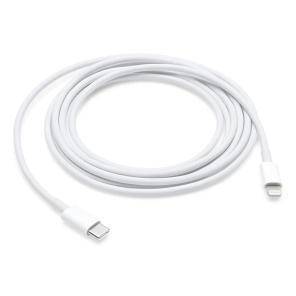 USB-Type C -İPhone 20W PD Hızlı Şarj Kablosu 1metre (Beyaz)