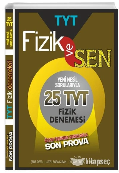 TYT Fizik ve Sen 25 li Deneme UK Yayınları
