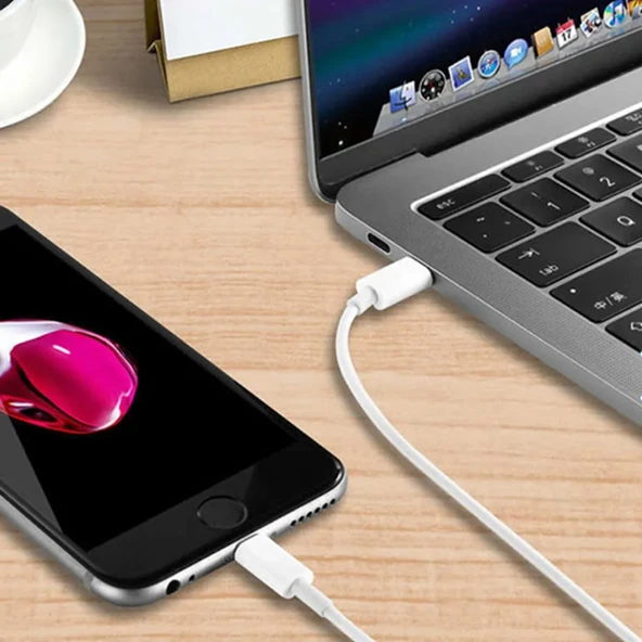 Apple MLL82ZM/A 96W Plastik 100 Cm Type-C To Type-C Şarj ve Data Kablosu (Beyaz) - 3