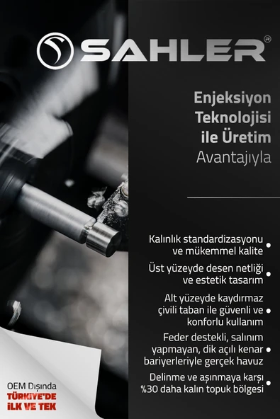 MG HS 2018-2024 Uyumlu SAHLER Araca Özel 4.5D Havuzlu Oto Paspas - 4
