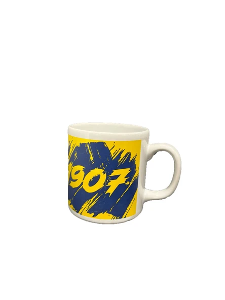 Fenerbahçe Lisanslı Kupa Orijinal Mug Hediye Ahşap Kutulu - 4