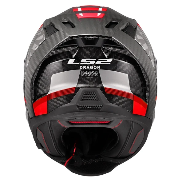 LS2 DRAGON KARBON TRAX  KASK - 3