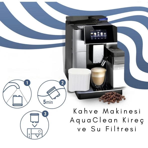 Philips Espresso Makinesi EP5144 EP5543 EP5443 EP5444 EP5547 Aqua Clean Filtre - 4