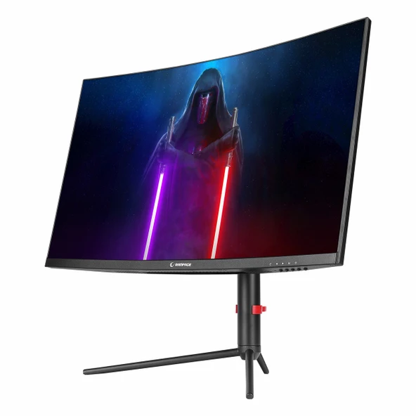 Rampage Prime PR27R165C 27" 165Hz 1Ms HDMI+DP FullHD FreeSync VA Pivot Curved Vesa Monitör - 3