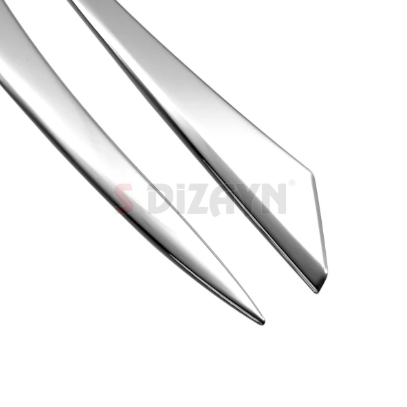 S-Dizayn Honda Civic Krom Far Alt Çıtası 2 Prç. 2021 Üzeri A+ Kalite - 4
