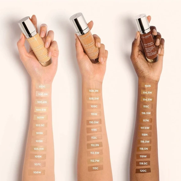 CLARİNS SKIN ILLUSION FULL COVERAGE 111N 30ML SPF25 - 4