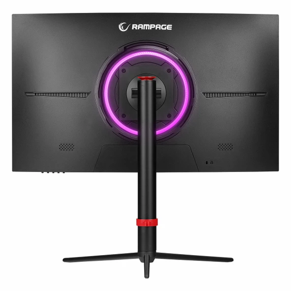 Rampage Prime PR27R165C 27" 165Hz 1Ms HDMI+DP FullHD FreeSync VA Pivot Curved Vesa Monitör - 6