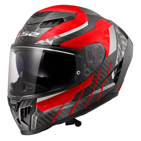 LS2 DRAGON KARBON TRAX  KASK - 1