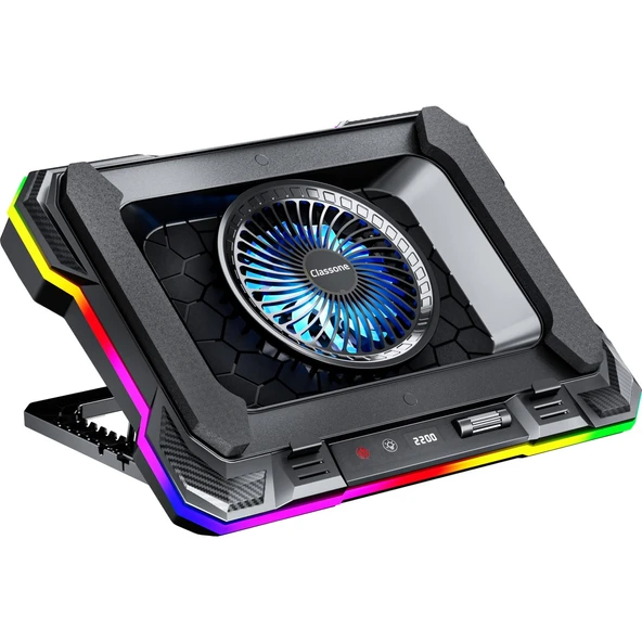 Classone GT100 RGB Fanlı 17.3" Laptop Soğutucu - Resim 7