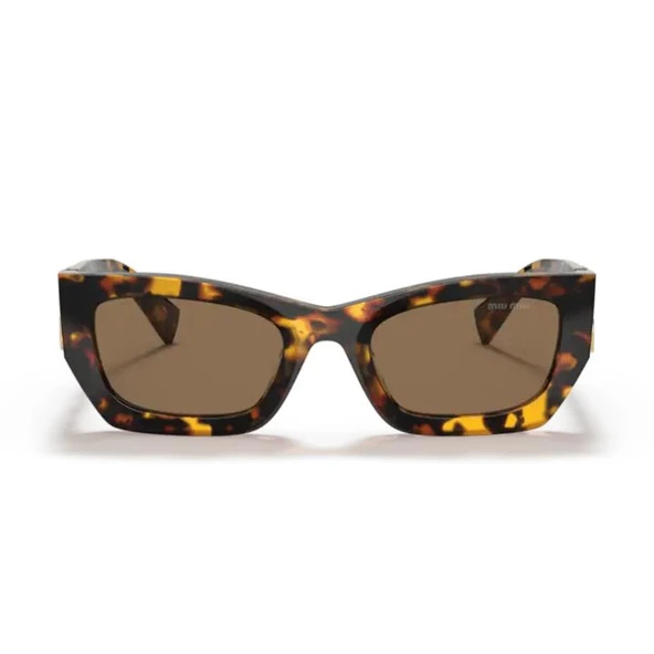 Miu Miu 0MU 09WS VAU06B53  Asetat Kadın Güneş Gözlüğü - Resim 3