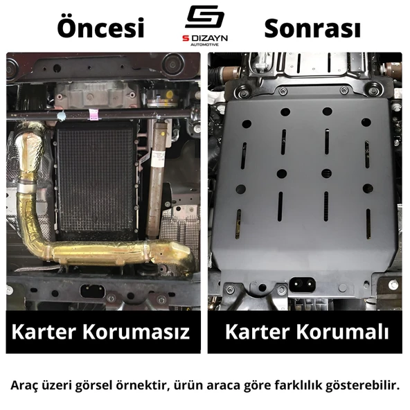 S-Dizayn Toyota C-HR Pro Karter Muhafaza ABS Plastik 2023 Üzeri - 4