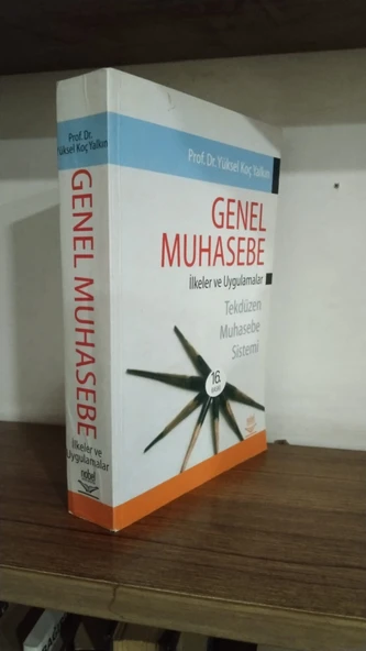 Genel Muhasebe İlkeler ve Uygulamalar --- Yüksel Koç Yalkın ürün görseli