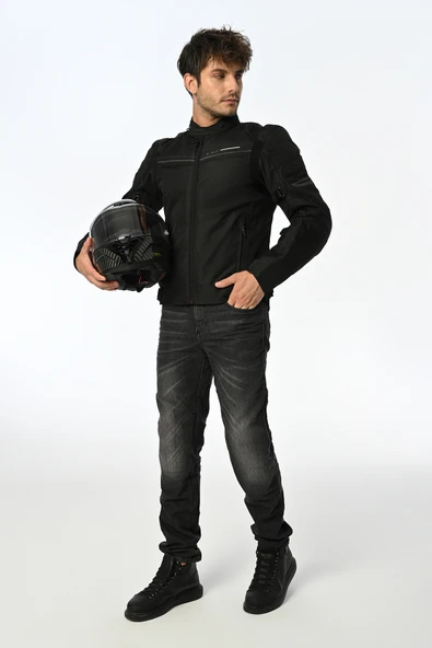 LS2 SHADOW MONT SİYAH - Resim 5