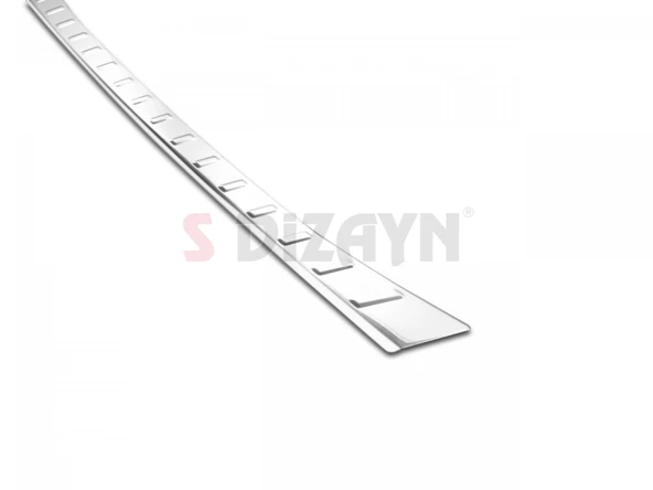 S-Dizayn Toyota C-HR Krom Arka Tampon Eşiği 2018 Üzeri A+ Kalite - Resim 4