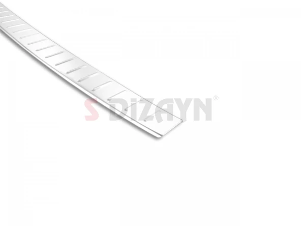 S-Dizayn Mercedes E Class W211 Krom Arka Tampon Eşiği 2003-2009 A+ Kalite - 4