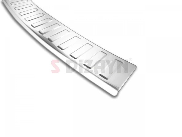 S-Dizayn Opel Astra J Sport Tourer Krom Arka Tampon Eşiği 2010-2014 A+ Kalite - Resim 4