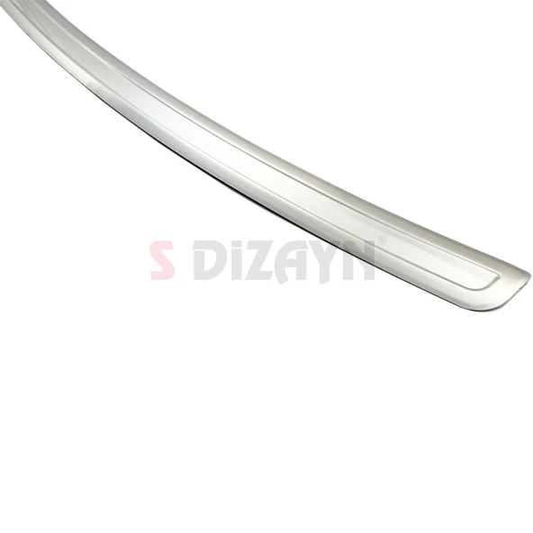 S-Dizayn Nissan Qashqai Krom Arka Tampon Eşiği 2007-2014 - 4
