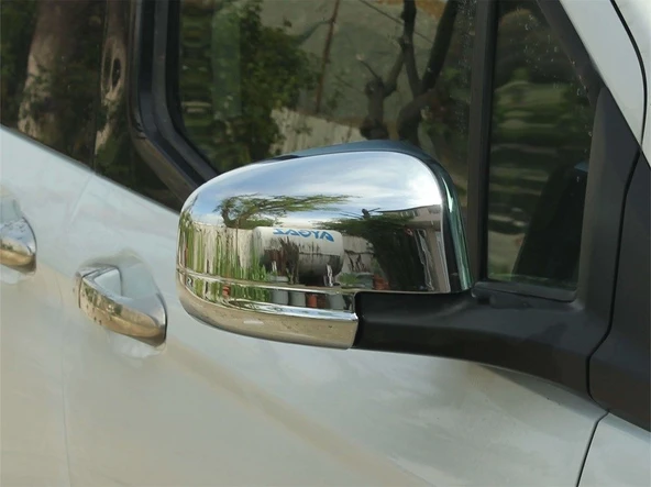 Ford Courier Ayna Kapağı 2 Prç Abs Krom 2014-2016 - Resim 2