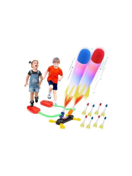 Kayyum Oyuncak Ultra Uçan Air Rocket Düello 4'lü 9012