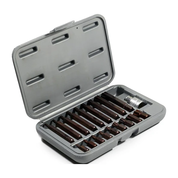 Rico 19 Parça Kaplamalı Delikli Torx Bits Seti  0003
