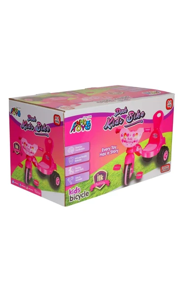 ENHOŞ OYUNCAK Pınk Kıds Bıcycle - 3 Tekerlekli Bisiklet - 4