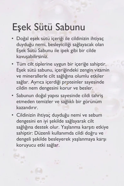 Eşek Sütü Sabunu & Baga Bebek Sabunu & Baga Kükürtlü Sabun Seti - 3