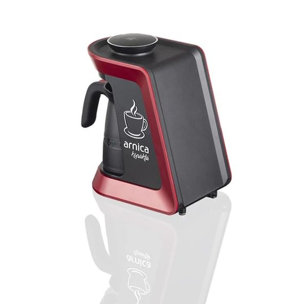 Arnica Köpüklü IH32053 Kırmızı Türk Kahve Makinesi - Resim 3