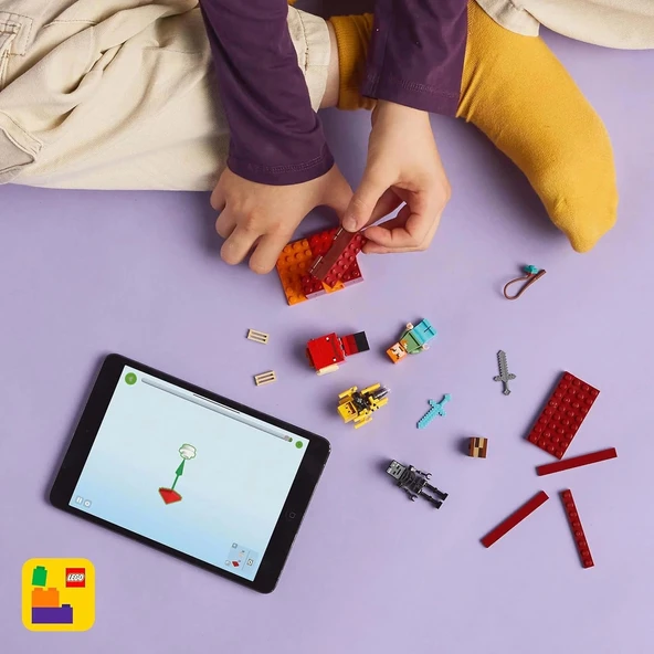 LEGO Minecraft Nether Lav Savaşı 21266 - 3