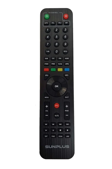 Sunplus Vipbox Gold Pro Hd Uydu Orjinal Kumandası ürün görseli 1