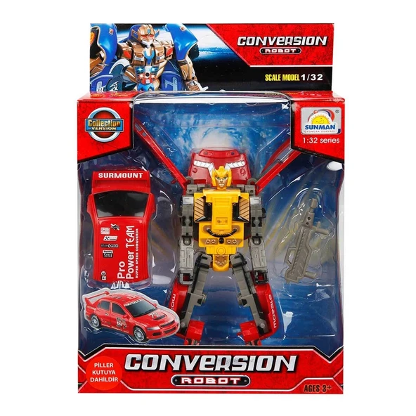 1:32 Sesli ve Işıklı Dönüşebilen Robot - 6