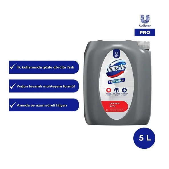 DOMESTOS PROFESSİONAL ÇAMAŞIR SUYU 5  LT - 2