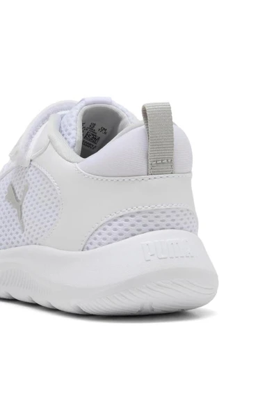 Puma Fun Racer 2 AC+ PS 400580 05 Unisex Çocuk Spor Ayakkabı Beyaz Gri 28-35 - 6