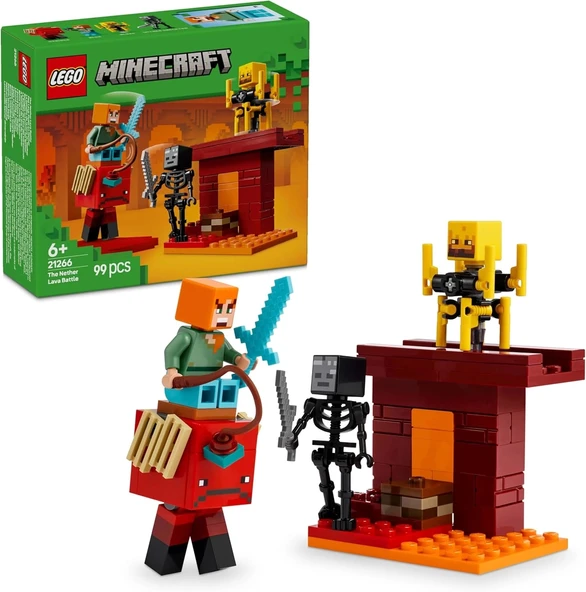 LEGO Minecraft Nether Lav Savaşı 21266