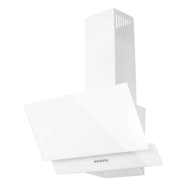 Ferre D004 Beyaz Cam Duvar Tipi Davlumbaz - 2