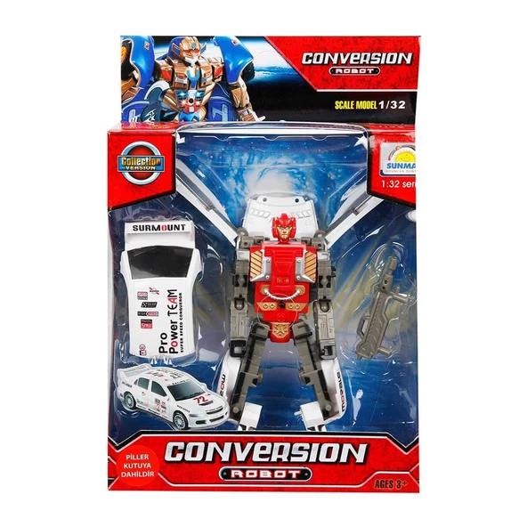 1:32 Sesli ve Işıklı Dönüşebilen Robot - 7