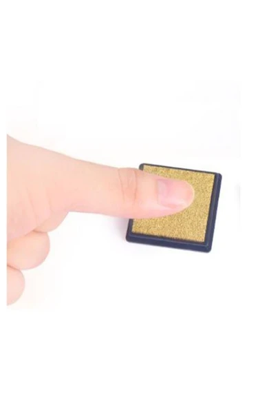 Gold Mürekkepli Baskı Pedi 40*40mm Çabuk Kuruyan Su Bazlı - 3
