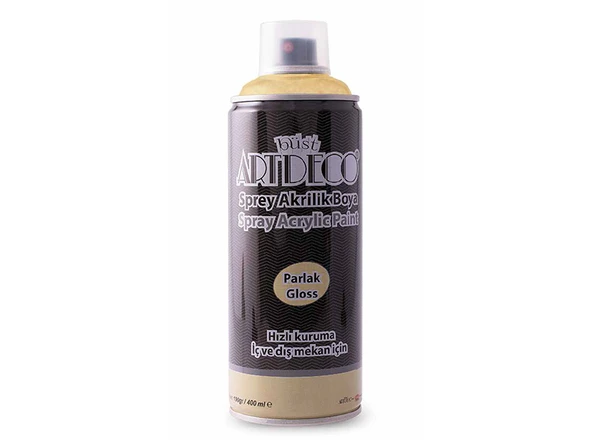Artdeco Akrilik Sprey Boya 400ml Altın 990