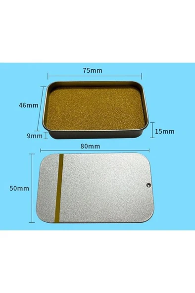 Gold Mürekkepli Baskı Pedi Istampa Ofis Boyu 80*50mm Su Bazlı - 4